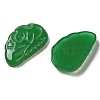 Dyed Natural Malaysia Jade Carved Cabochons G-Q192-02A-2