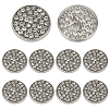 20Pcs Alloy Shank Buttons FIND-CY0001-62-1