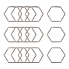 Tarnish Resistant 304 Stainless Steel Linking Ring STAS-S079-25A-1