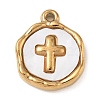 304 Stainless Steel with Shell Charms SA-CBA4CA5-05G-1