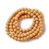 Painted Glass Bead Strands DGLA-S071-8mm-22-3