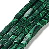 Synthetic Malachite Beads Strands G-F631-E30-1