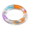 Cellulose Acetate(Resin) Finger Rings RJEW-Z007-02G-2