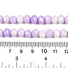 Anti-Tarnish Ombre Effect Dyed Glass Beads Strands LS-GLAA-C023-02-B07-4