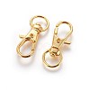 Alloy Swivel Lobster Claw Clasps X-IFIN-E548Y-G-2