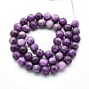 Natural Quartz Beads Strands G-N355-8mm-65-2