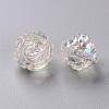 Transparent Acrylic Beads X-TACR-S154-31C-205-3