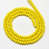 Faceted Rondelle Glass Beads Strands EGLA-J134-3x2mm-A03-2