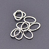 Non-Tarnish 304 Stainless Steel Open Jump Rings STAS-L236-07P-1