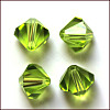 Imitation Austrian Crystal Beads SWAR-F022-4x4mm-252-1