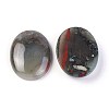 Natural Bloodstone Cabochons G-F608-02C-2