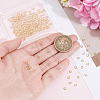 300Pcs Brass Open Jump Rings KK-BBC0027-71-3
