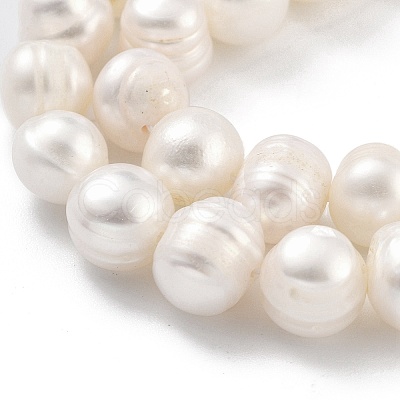 Natural Cultured Freshwater Pearl Beads Strands PEAR-C003-15F-1