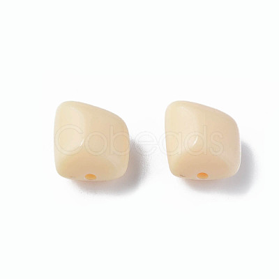 Opaque Acrylic Beads MACR-S373-15A-A15-1