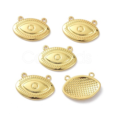 Eco-Friendly Brass Links Connectors KK-B047-33G-1