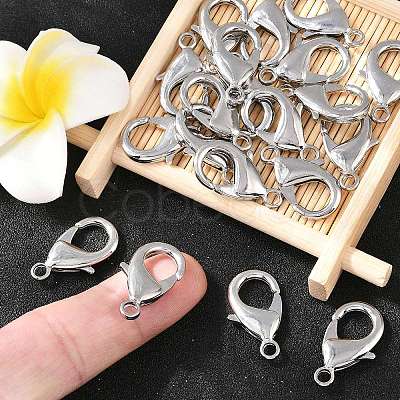 SHEGRACE Brass Lobster Claw Clasps XGRPCP380-269P-1
