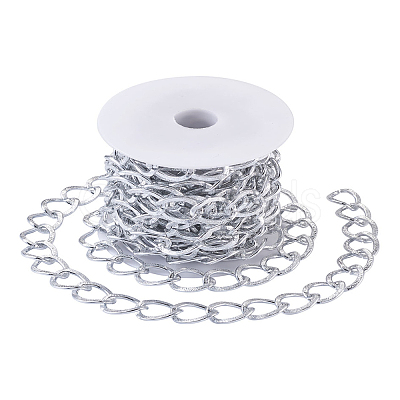 Aluminium Twisted Chains Curb Chains CHA-TA0001-05S-1