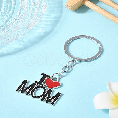 1Pc Alloy Enamel Keychains KEYC-FS0001-12-1