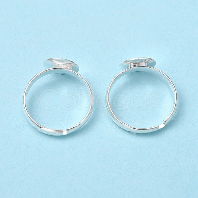 Brass Pad Ring Base Findings EC022-S-1