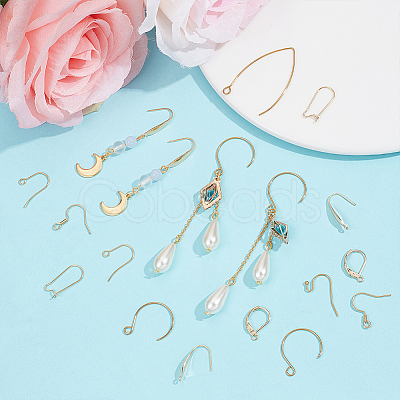 304 Stainless Steel Earring Hooks STAS-UN0001-34G-1