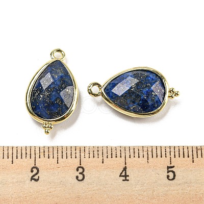 Natural & Synthetic Mixed Gemstone Faceted Pendants G-M431-15G-1