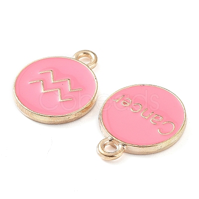 Alloy Enamel Pendants ENAM-S124-01B-03-1