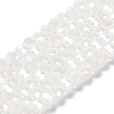 Electroplate Glass Beads Strands EGLA-A035-J6mm-A05-1