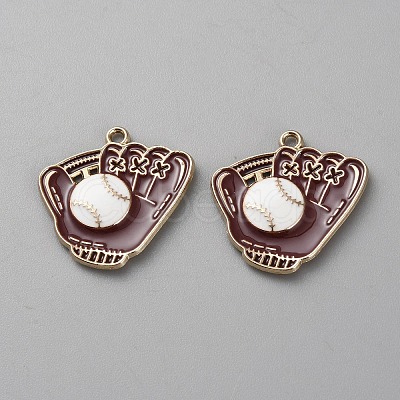 Alloy Enamel Pendants ENAM-CJC0010-36C-04-1