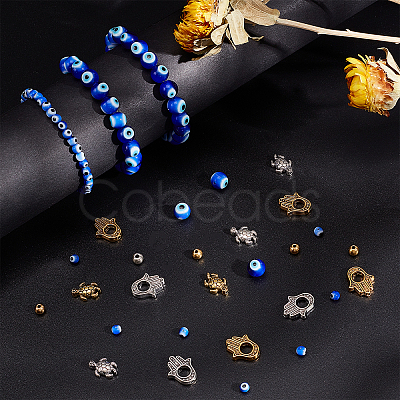 Tibetan Style Alloy Beads FIND-PH0004-46-1