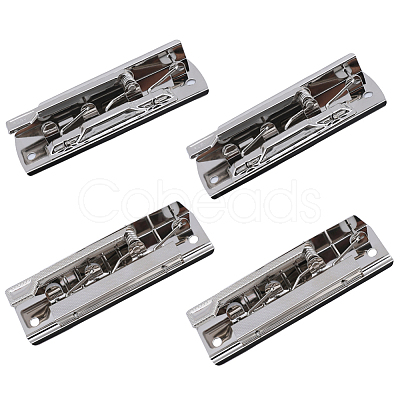 6Pcs 2 Styles Iron Stronge Binder Clips FIND-GF0006-56-1