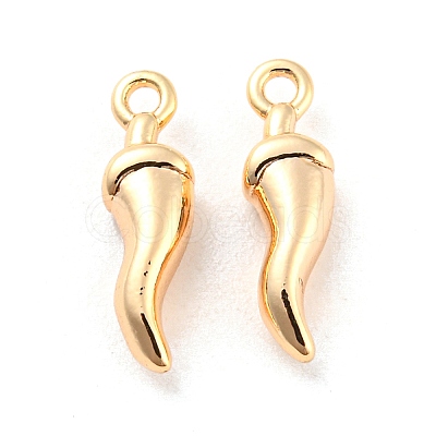 Brass Charms KK-E090-45G-1