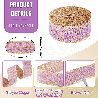 Burlap Ribbon OCOR-TAC0023-16C-1