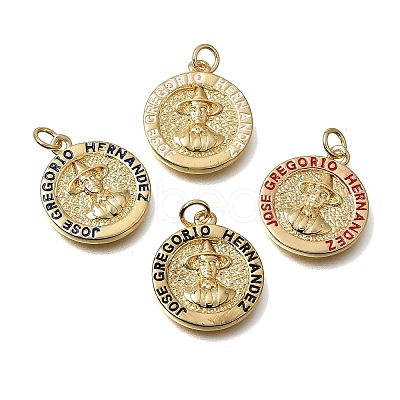 Alloy Enamel Pendants AL-CBA29C7-05G-A-1