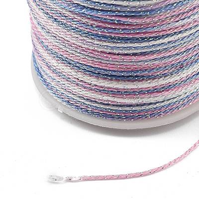 12 Rolls 12 Colors Polyester Cord OCOR-L046-B01-1