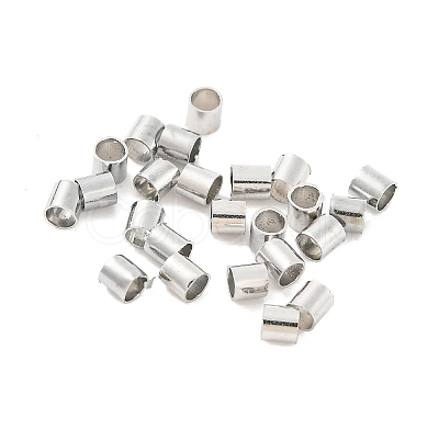 Brass Crimp Beads E003-1