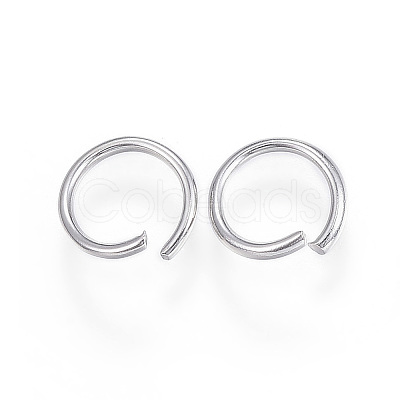 Tarnish Resistant 304 Stainless Steel Open Jump Rings STAS-F110-04P-1