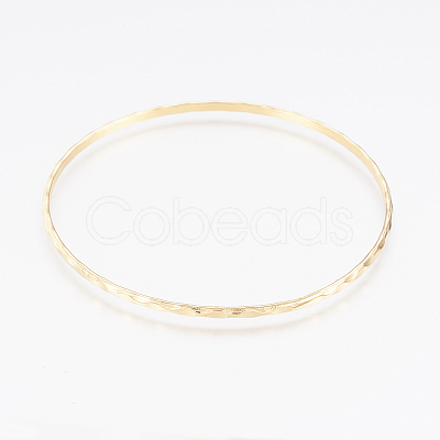 304L Stainless Steel Buddhist Bangles BJEW-G568-15G-1