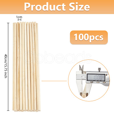Round Bamboo Sticks WOOD-WH0030-83H-1
