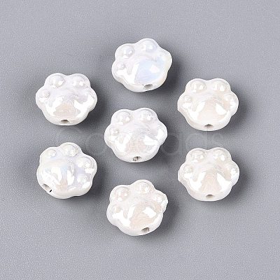 Handmade Porcelain Beads PORC-N012-08A-1