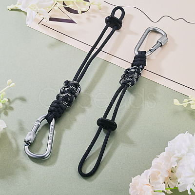 Polyester Cord Ropes Pendant Decorations HJEW-TADJ0022-02A-1