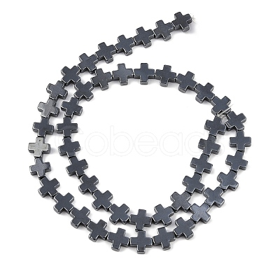 Synthetic Non-magnetic Hematite Beads Strands G-J211-A01-04-1