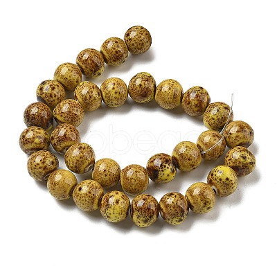 Handmade Porcelain Beads Strands PORC-B002-19H-1