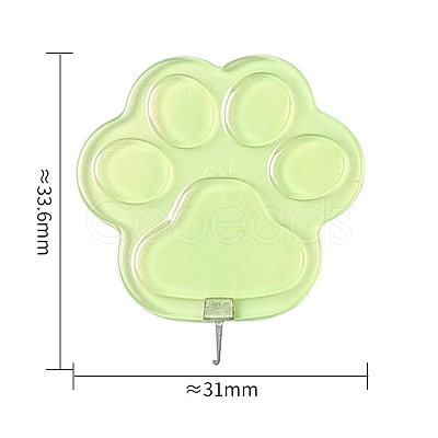 Cat Claw Shaped Plastic Needle Threaders SENE-PW0003-034F-1