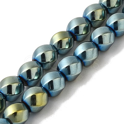 Electroplated Non-Magnetic Synthetic Hematite Beads Strands G-P518-05E-01-1