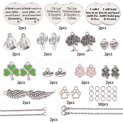 SUNNYCLUE DIY Necklace and Bracelet Setting DIY-SC0006-21-1