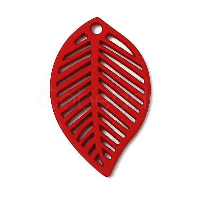Spray Painted Alloy Pendants FIND-WH0416-42-1