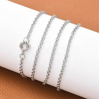 316 Stainless Steel Cable Chain Necklaces X-NJEW-JN01047-04-1
