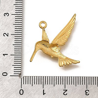 304 Stainless Steel Pendants X-STAS-E545-01G-1