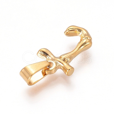 304 Stainless Steel Pendants X-STAS-F235-01G-J-1