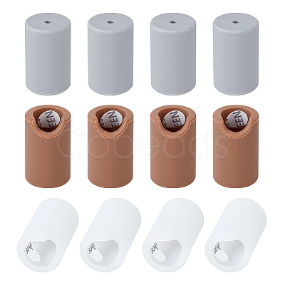 12Pcs 3 Colors Self Adhesive Silicone Furniture Corner Guards DIY-OC0014-05-1